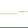 Mexen Line-B moulure de pente murale 180 cm droite, or - 185002180R