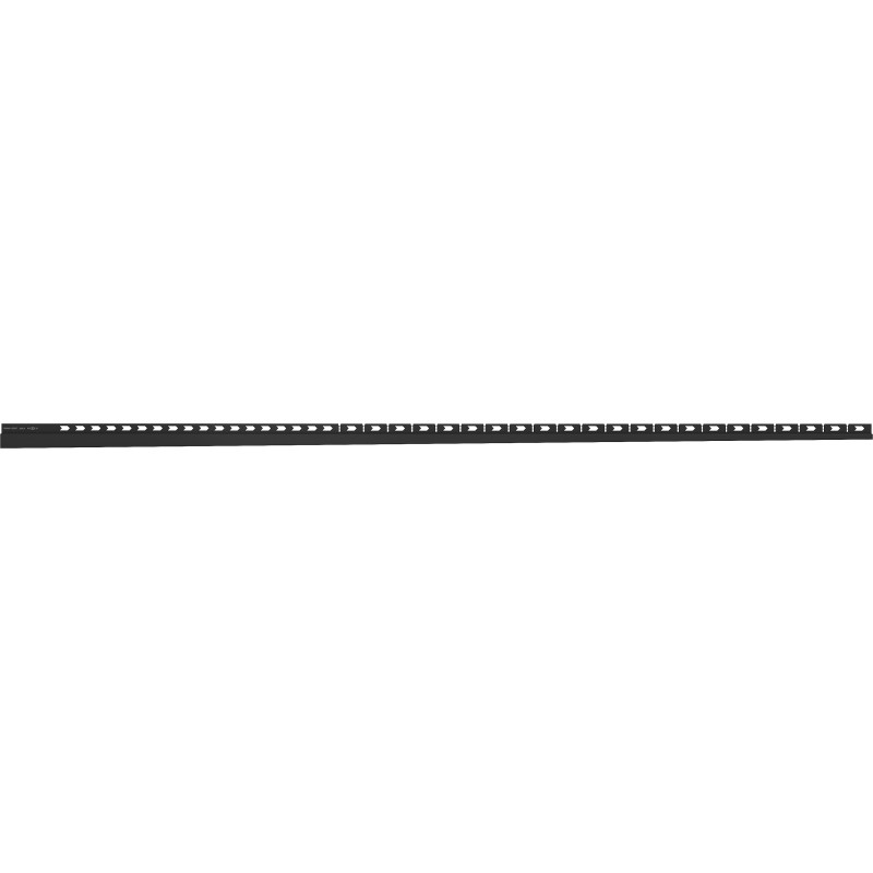Mexen Line-B plinthe murale inclinée 180 cm droite, noire - 187002180R