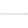 Mexen Line-B plinthe de pente de sol 120 cm gauche, inox - 181001120L