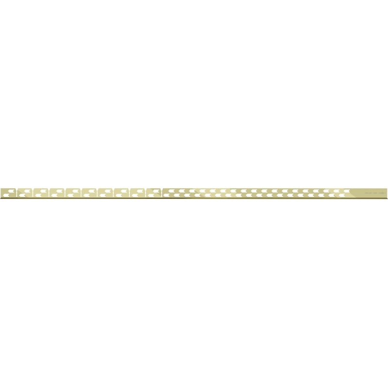Mexen Line-B plinthe à pente de sol 120 cm gauche, dorée - 185001120L