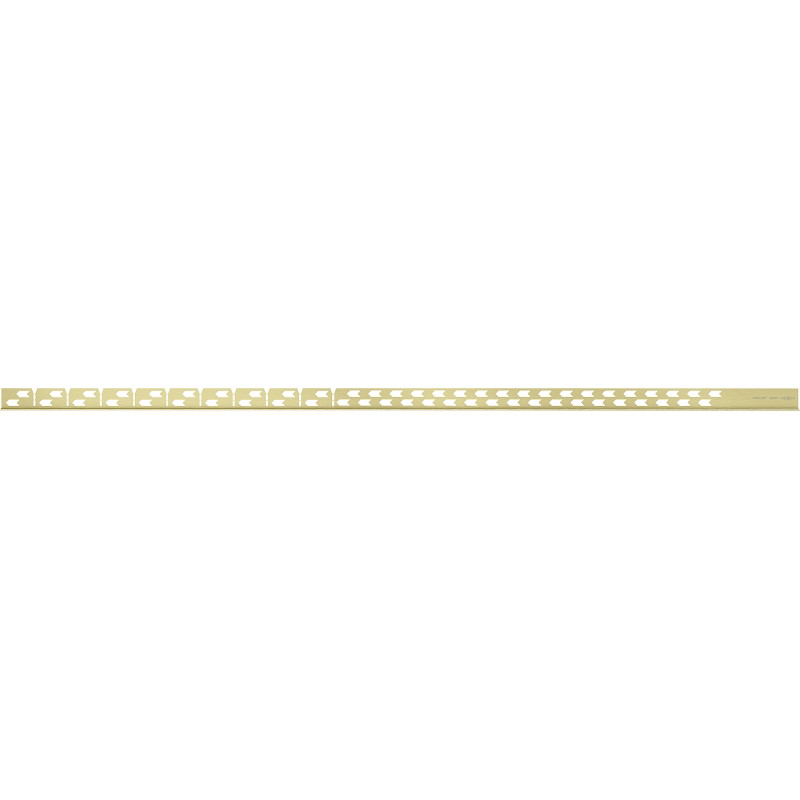 Mexen Line-B plinthe de pente de sol 120 cm gauche, or brossé - 185501120L