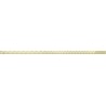 Mexen Line-B plinthe de pente de sol 120 cm gauche, or brossé - 185501120L