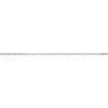 Mexen Line-B plinthe de pente au sol 180 cm gauche, inox - 181001180L