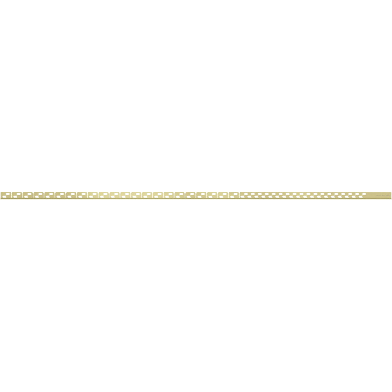 Mexen Line-B barre de seuil de sol 180 cm gauche, or brossé - 185501180L
