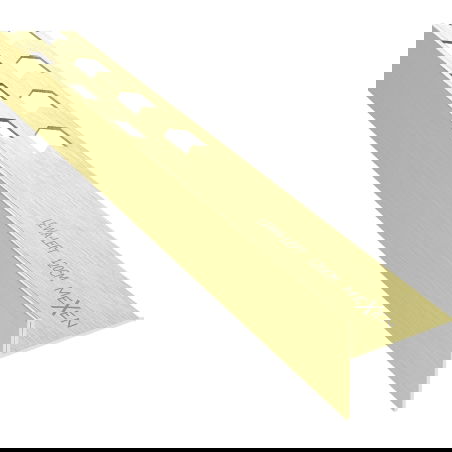 Mexen Line-B plinthe de pente au sol 120 cm gauche, or brossé - 185501120L