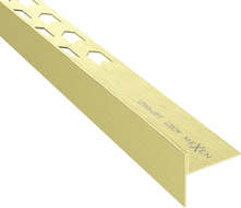 Mexen Line-B plinthe de pente de sol 120 cm gauche, or brossé - 185501120L