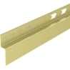 Mexen Line-B plinthe inclinée murale 180 cm droite, or brossé - 185502180R