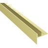 Mexen Line-B corniche inclinée pour verre 120 cm gauche, brosse dorée - 185504120L