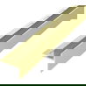 Mexen Line-B baguette de pente pour verre 180 cm droite, or brossé - 185504180R