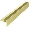 Mexen Line-B profil d'inclinaison pour verre 180 cm droit, brosse dorée - 185504180R
