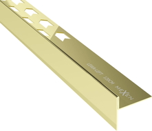 Mexen Line-B plinthe à pente de sol 120 cm gauche, dorée - 185001120L
