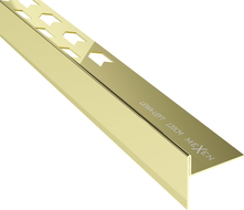 Mexen Line-B plinthe de sol en pente 120 cm gauche, or - 185001120L