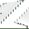 Mexen Velar L Duo écran de baignoire 2 volets coulissants 140 x 150 cm, transparent, noir - 896-140-003-02-70