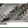 Mexen Lima cabine de douche pliante 100 x 100 cm, transparent, or - 856-100-100-50-00