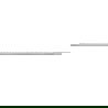 Mexen Line-B liste de pente pour verre 120 cm gauche, inox - 181004120L