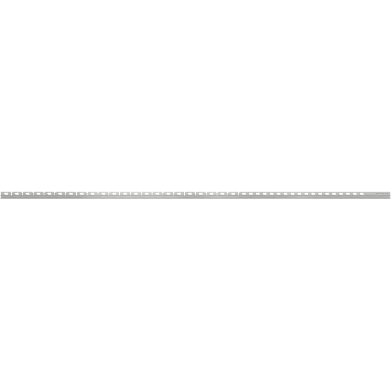 Mexen Line-B bande de pente pour verre 180 cm gauche, inox - 181004180L