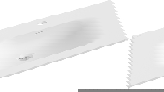 Mexen Vela lavabo encastré dans le plan 71 x 46,5 cm, blanc mat - 25237001