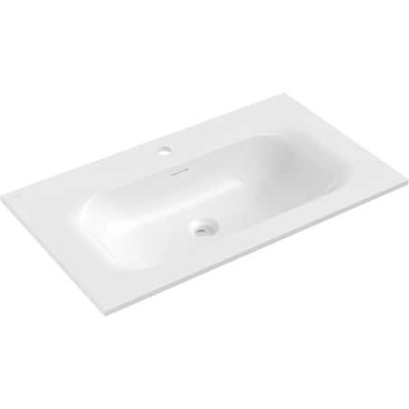 Mexen Vela lavabo encastré dans le plan 81 x 46,5 cm, blanc brillant - 25238000