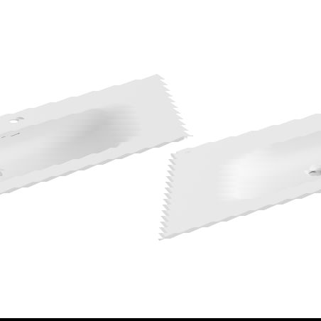 Mexen Vela lavabo encastré 91 x 46,5 cm, blanc mat - 25239001