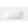 Mexen Vela lavabo encastré dans le plan de travail 91 x 46,5 cm, blanc mat - 25239001