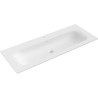 Mexen Vela lavabo encastré dans le plan 121 x 46,5 cm, blanc mat - 25231201