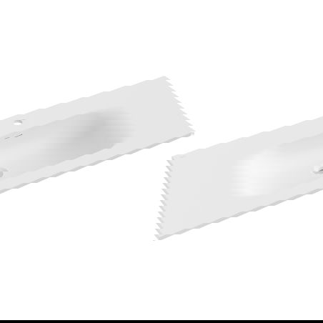Mexen Vela lavabo encastré dans le plan 101 x 46,5 cm, blanc mat - 25231001