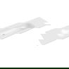Mexen Vela lavabo encastré dans un plan 161 x 46,5 cm, blanc brillant - 25231600