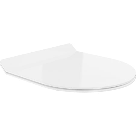Mexen abattant à descente lente slim, duroplast, blanc brillant - 39010100