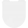 Mexen abattant à descente lente slim, duroplast, blanc brillant - 39010100