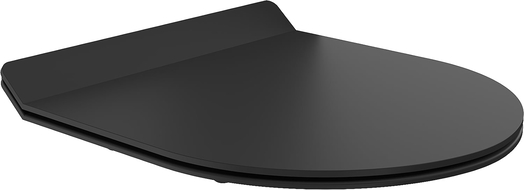 Mexen siège de toilette à fermeture lente, duroplast, Noir - 39010185