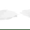 Mexen siège de toilette à fermeture dur, duroplast, Blanc - 39020100