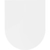 Mexen lunette de toilette à descente lente dure, duroplast, blanc brillant - 39020100
