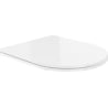 Mexen abattant slim à fermeture lente, duroplast, blanc brillant - 39030100
