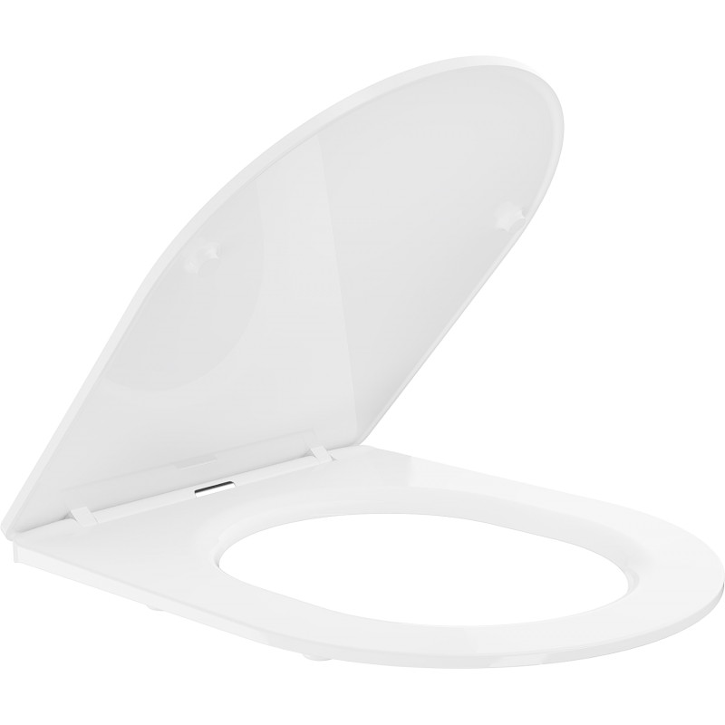 Mexen siège de toilette à descente progressive slim, duroplast, blanc brillant - 39030100