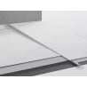 Mexen Line-B listwa de décrochement au sol 120 cm droite, inox - 181001120R