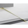 Mexen Line-B moulure de sol en pente 120 cm droite, dorée - 185001120R