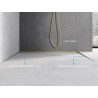 Mexen Line-B profile de pente de sol 120 cm droite, or - 185001120R