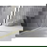Mexen Line-B moulure de sol avec pente 120 cm droite, or brossé - 185501120R