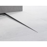 Mexen Line-B plinthe de sol en pente 120 cm droite, noire - 187001120R