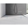 Mexen Line-B barre de douche au sol 120 cm droite, noire - 187001120R