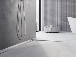 Mexen Line-B baguette de pente de sol 180 cm droite, inox - 181001180R