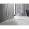 Mexen Line-B plinthe de sol en pente 180 cm droite, or brossé - 185501180R