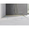 Mexen Line-B moulure de pente de sol 180 cm droite, or brossé - 185501180R