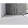 Mexen Line-B plinthe d'inclinaison de sol 180 cm droite, noire - 187001180R