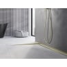 Mexen Line-B plinthe à pente de sol 120 cm gauche, dorée - 185001120L