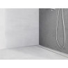 Mexen Line-B bande de pente murale 120 cm gauche, inox - 181002120L