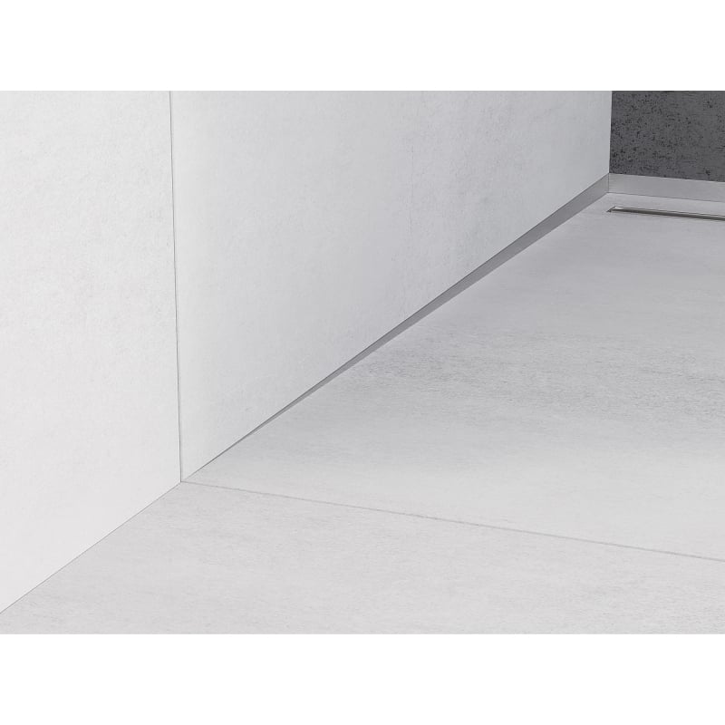 Mexen Line-B profil de pente mural 120 cm gauche, inox - 181002120L