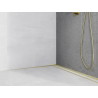 Mexen Line-B listel mural en pente 120 cm gauche, doré - 185002120L