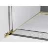 Mexen Line-B listel mural en pente 120 cm gauche, doré - 185002120L