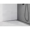 Mexen Line-B moulure de pente murale 120 cm gauche, noire - 187002120L